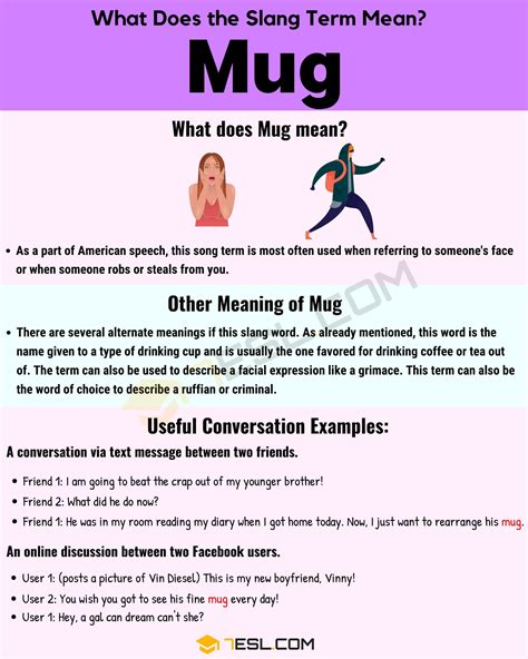 mean mug meaning|mug meaning slang in gang.